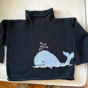 Baby Whale Sweater Size 24 Months
